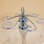 디자인 철 패션 장식 레드 와인 홀더 거실 홈 랙 친구 선물 J2079 1 개 : 레어헌터12