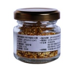 베이킹 식용금가루 0.3g 디저트토핑 먹는금 양갱데코 금박 : 폴리브스토어