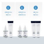 큐어넥스 데일리케어 2종 세트 (스킨부스터 30ml + 크림 120ml / 스킨부스터 30ml 2개 / 크림 120ml 2개) : 케이더마