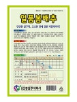 일품봄배추 500립 배추 봄배추 씨앗 종자 모종 텃밭 주말농장 KS종묘 그린종묘농약사 : 허수아비정원