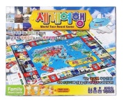 세계여행 보드게임 가족 친구 여행 어린이 게임 놀이 1+1 : 에우나