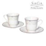 [갤러리아] [사가포슬린] 펄혼합 커피잔세트 4pcs(2인) : 갤러리아백화점