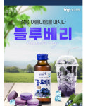 영진 블루베리100ml x 10병/ 추석선물 드링크 건강음료/블루베리음료 : 자연건강메디컬