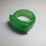 천연 미얀마 비취 반지 25호 837 : 언양자수정