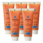 덕화명란 튜브명란 5팩 550g (간편 저염 무색소 명란젓 요리용 장석준 가심비) : 덕화명란 공식스토어