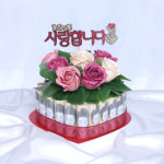 하트 돈케이크 만들기 20장용 생일 생신이벤트 : 스티로폼전문 예현아트