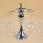 디자인 철 패션 장식 레드 와인 홀더 거실 홈 랙 친구 선물 J2079 1 개 : 레어헌터12