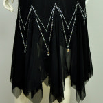 댄스복 스포츠댄스복 보석핫피스치마 라인 라틴 모던 포크 사교 : 댄스넷몰