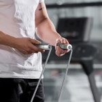 프로-스펙스 무거운 중량 줄넘기 크로스핏 복싱 실내 와이어 선수용 운동 : 더하담