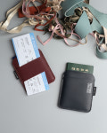 DIY키트 여권파우치 여권케이스 10개 자투리가죽 새활용 업사이클링 UPCYCLED : 가죽공예 연지공방