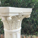 로마 그리스 기둥 레트로 원예 장식 빈티지 조각상 선반 가드닝 웨딩 카페 화분 앤틱 : 드래곤워터 직구