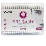 약국 멸균 면봉 소독 일회용 면봉 200개입 5개 : 비제이하우스