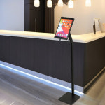 웨이팅 거치대 메뉴판 아이패드 대기줄 철제 아이패드 블랙(10.2인치 iPad용) : 제이제이컴퍼니.