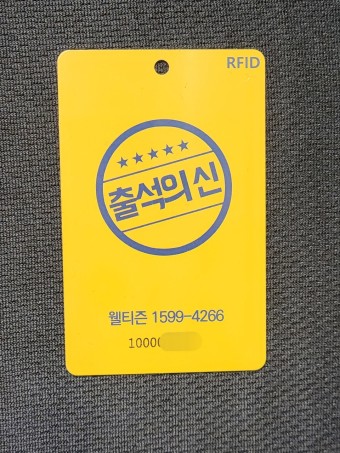 RFID카드(하이패스용) : 이지플러스웰티즌