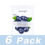 Eco Secret Blueberry Myrtille 블루베리 페이셜 마스크 20Ml 6개 : 토리보나