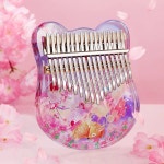 칼림바 성인용 투명 크로매틱 전문 소형 악기 : 200