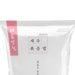 즉석식품 새우볶음밥 300g X5 간편식 pc방 겜방 카페 볶음밥 : 마켓구름A