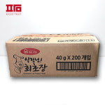움트리 초고추장 실장님 회초장 40gx200봉 1박스 : ㅍㅏㅁ
