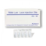 에이스메디칼 헤파린캡 100개입 인젝션캡 루어록캡 헤파링캡 혈관접속용기구 : DS메디칼