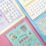 24년도달력 어린이 벽걸이 나의꿈 달력 캘린더 : 온씨모