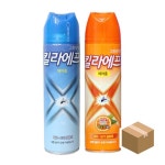 모기약 모기 해충 살 충제 그린세이프 에어졸 400ml 무향 리모닌 40개 BOX : 서치플레이스C