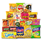 농심 새우깡 90gx10개 + 매운새우깡 90gx10개 (총20개) : 스낵천사