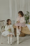 플로 리옹누빔점퍼 여아 24년 봄신상 여아룩 여아점퍼 누빔점퍼 아동복 : 지밀리옷장
