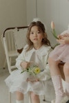 플로 리옹누빔점퍼 여아 24년 봄신상 여아룩 여아점퍼 누빔점퍼 아동복 : 지밀리옷장