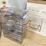 렌즈 안경 선글라스 수납 정리함 케이스 하이 엔드 일회용 콘택트 수집 상자 보관 멀티 그리드 케어 액체 디스플레이 방진 : 이안프렌즈