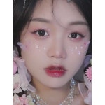 얼굴 보석 큐빅 스티커 페이스 쥬얼리 반짝이 : 엘로나월드