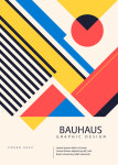 바우하우스 포스터 옛날 감성 작품 미술포스터 가게 인테리어 집들이선물 : 오늘의아트
