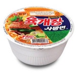 컵라면 야식라면 야식컵라면 농심 육개장사발면 86gx6컵 라면 야식 : 서치플레이스3