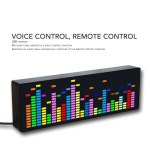 음악 스펙트럼 디스플레이 384 RGB LED 20 개 동적 효과 7 가지 색상 5V 분석기 표시기 : 삼안쇼핑
