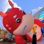 2024 용띠 조형물 에어 벌룬 풍선 용의해 새해 행사 : 바이패스터