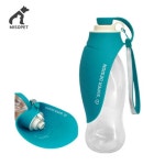 반려동물 물그릇+물병 미소펫 반려동물사료 휴대용 잎사귀 2in1 강아지밥그릇 : 서치플레이스4