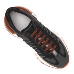 Maison Margiela 메종 마르지엘라 남성 블랙 오렌지 50/50 러너 에볼루션 로우 컷 스니커즈 S57WS0444 P4760 H9195 : 아카이브.