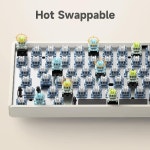 iQunix 게이밍 키보드 F97 무선 기계식 핫스왑 100키 : 구석구석