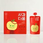 씨를 빼고 착즙한 건강한 사과즙 사과다움 노첨가물 120ml 20포 : 주식회사 마브