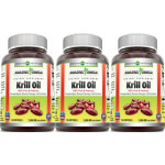Amazing Nutrition Krill Oil 어메이징 뉴트리션 크릴오일 오메가3 DHA EPA 인지질 아스타잔틴 함유 120정 : 건강한 캡슐