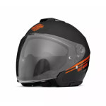 할리데이비슨 Maywood II Sun Shield H33 3/4 헬멧 블랙/오렌지 M : 보다 BODA