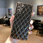 [30% 인하]갤럭시 s22 크로스 패턴 도금 실리콘 유광 소프트 케이스 h3732 : MOBE