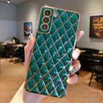 [30% 인하]갤럭시 s22 크로스 패턴 도금 실리콘 유광 소프트 케이스 h3732 : MOBE