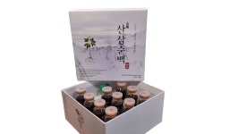 산삼 순백 (10병) - 7년근 산양산삼 추출액 100% 압도적농도 산삼의 본고장 함양산양삼 : 산삼순백