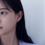 s925 모던 링 체인 미니 귀걸이 도도멜바 008 : 블링코기