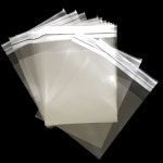 OPP봉투 접착 투명 포장비닐 오피피 봉투 15x20+4 cm 200매 [특별가] : PJPACK