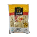 미농 감자 수제비 1kg / 감자떡 / 간편 수제비 : 행운유통몰