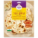 티아시아키친 티아시아 커리난 인도난 샘표 그릴드 갈릭 난 200gX1개 : 서치플레이스3