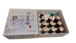 산삼 순백 (10병) - 7년근 산양산삼 추출액 100% 압도적농도 산삼의 본고장 함양산양삼 : 산삼순백