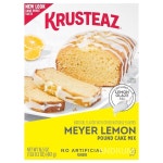 Krusteaz 크루스테아즈 메이어 레몬 파운드 케이크 글레이즈 믹스 케이크믹스 3팩세트 각 467g : 안드룸