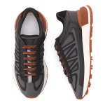 Maison Margiela 메종 마르지엘라 남성 블랙 오렌지 50/50 러너 에볼루션 로우 컷 스니커즈 S57WS0444 P4760 H9195 : 아카이브.